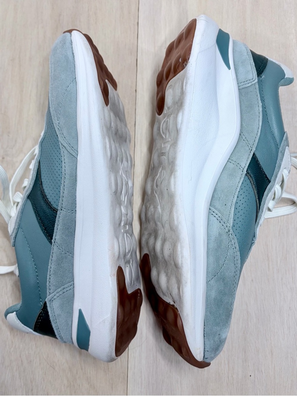 Aetrex Emily Orthopedic Arch Support Sneakers Mint Women's Size 8.5 - Picture 3 of 12